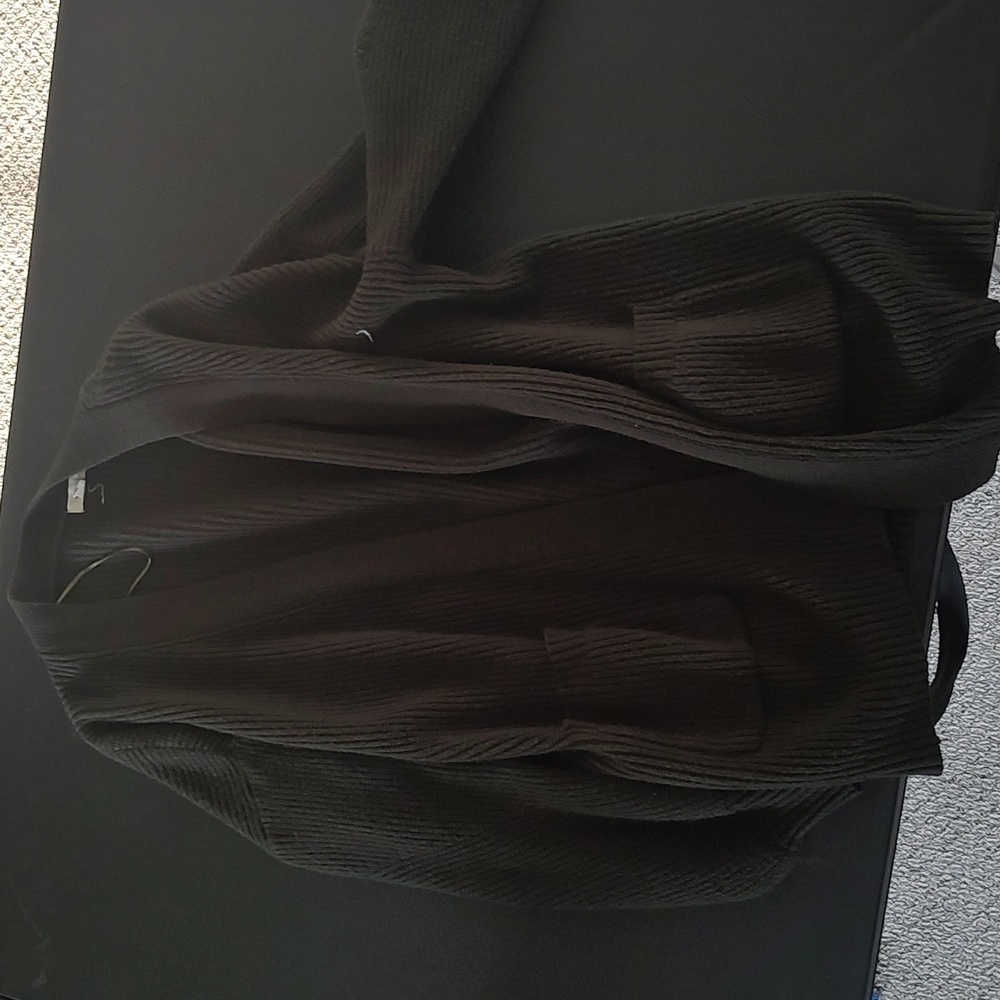 Olive green cardigan